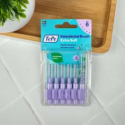 Міжзубна щітка TePe Extra Soft фіолетолва (1.1мм), 6 шт