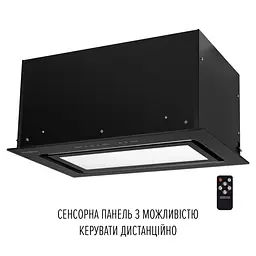Витяжка повновбудована PERFELLI DESIGN VISION 6 NERO SILENZIO - мініатюра 4