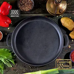 Казан Maysternya чавунний з кришкою-сковородою (V18CP) - мініатюра 3