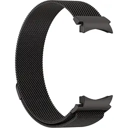 Ремінець ArmorStandart Milanese Magnetic для Samsung Galaxy Watch 7/FE/6/6 Classic/5/5 Pro/4/4 Classic Black (ARM86842) [151809] - мініатюра 3