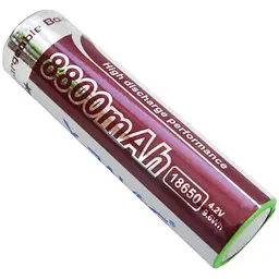 Літієвий акумулятор акумуляторна батарейка 18650 1 шт X-Balog 8800mAh 4.2V Li-ion