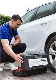 Домкрат гідравлічний підкатний 2.5т 85-385мм Neo Tools avt0001144 - мініатюра 4