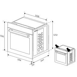 Духова шафа Beko BBIE123002XD - мініатюра 9
