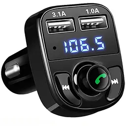 Автомобільний модулятор трансмітер Ugreen X8 Bluetooth A2DP/V4.2+EDR MP3 плеєр USB заряджання - мініатюра 3