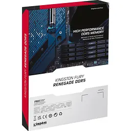 Модуль пам'яті Kingston Fury DDR5 32GB (2x16) 7600MHz Renegade Silver XMP (KF576C38RSK2-32) - мініатюра 5