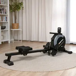 Гребний тренажер Hop-Sport HS-080R Aspen магнітний чорно-золотистий - мініатюра 13