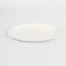 Тарілка МВМ My Home Перлина овальна 30.8x22.2 см біла (KP-93 M WHITE) - мініатюра 2