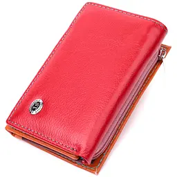 Стильний жіночий гаманець із якісної натуральної шкіри ST Leather 19460 різнокольоровий - мініатюра 11