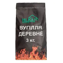 Вугілля деревне НІ.КА 3 кг