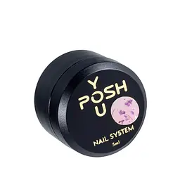 Гель-лак для нігтів із сухоцвітами YouPOSH Cotton Weed, 5 мл №2 Фіолетовий