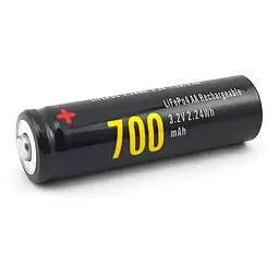 Акумулятор AA Soshine 3.2V 700 mAh / Батарейка акумуляторна (18877) - мініатюра 2