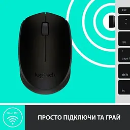 Мишка Logitech M171 Black (910-004424) - мініатюра 6