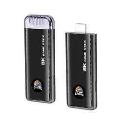 Ігрова консоль чорна Data Frog X6 H133 Game Stick 64GB приставка гейм стік +39800 ігор - мініатюра 6