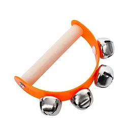 Дерев'яна іграшка Бубонець MD 0808(Orange) помаранчевий, розмір 10 x 6,5 см