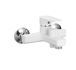 Змішувач для ванни Plamix Oscar-009 Euro White (без шланга та лійки) (PM0634)