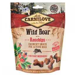 Ласощі для собак Carnilove Wild Boar with Rosehips 200 г (для швидкого відновлення) - мініатюра 2