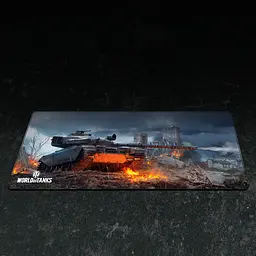 Килимок для миші Wargaming World of Tanks Centurion Action X Fired Up XL 42x90 см - мініатюра 6