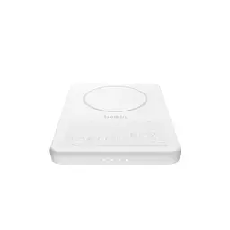 Портативний акумулятор із бездротовою зарядкою Power Bank Belkin Slim Magnetic 5000 White - мініатюра 4