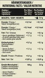 Мікронізований Креатин MST Nutrition Моногідрат - 300 г - мініатюра 3