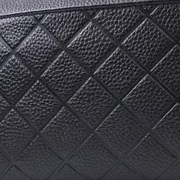 Елегантна сумка для жінок на три відділення з натуральної шкіри Vintage 22805 чорна - мініатюра 10