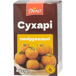 Сухарі Деко панірувальні 90 г