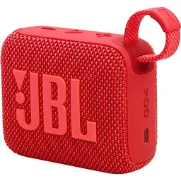 Портативна акустика JBL Go 4 Red (JBLGO4RED) - мініатюра 2