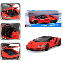 Ігрова автомодель Maisto Lamborghini Centenario 1:18 (31386 orange) - мініатюра 15