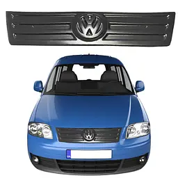 Зимова накладка на решітку радіатора Volkswagen Caddy 2004-2010 Гладка (AutoElement)