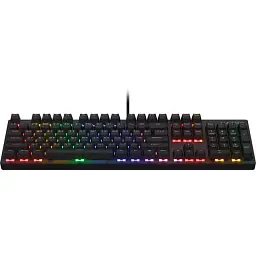 Клавіатура HATOR Icefall Mecha Rainbow Origin Red Black (HTK104UA) - мініатюра 2