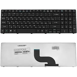 Клавіатура для ноутбука ACER (AS: 5236, 5336, 5410, 5538, 5553, EM: E440, E640, E730, G640) rus, black (оригінал) - мініатюра 2