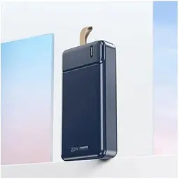 Зовнішній акумулятор Remax RPP-289 Pure 30000mAh 20w синій - мініатюра 3