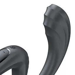 Вибратор Satisfyer G for Goddess 3 Dark Grey Вагинально-клиторальный - миниатюра 4