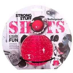 Flamingo Shots Ball фламінго шотс куля суперміцна іграшка для собак гума плаваюча 9 см 9 см