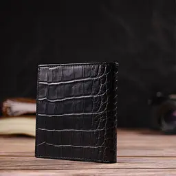 Чоловічий шкіряний гаманець Canpellini 9,5х10,2х1 см acs0025718 - мініатюра 7