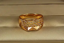 Кільце Xuping Jewelry пафос р 20 золотисте - мініатюра 2