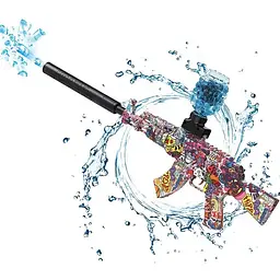 Бластер автоматичний OldBro Auto AK 47 Gel Ball з гель кульками орбіз 10500 шт. eXtream Red