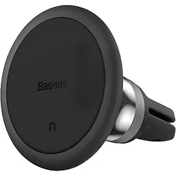 Автомобільний утримувач холдер Baseus C01 Magnetic Phone Holder Air Outlet Version SUCC000101 Black
