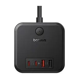 Мережевий фільтр живлення Baseus PowerCombo Cube Power Strip (E00066400117-00)