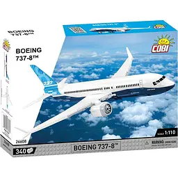 Конструктор Cobi Боінг 737-8 масштаб 1:110, 340 деталей - мініатюра 2