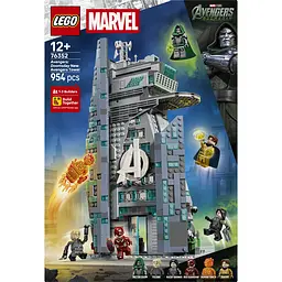 Конструктор LEGO Super Heroes Marvel Месники: Судний день Нова Вежа Месників 954 ел. (76352)
