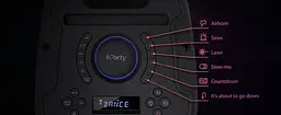 Акустична система Sharp XParty Street Beat Black (PS-949) - мініатюра 7