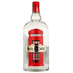 Упаковка джину Wilmore London Dry Gin 37.5% 4.2 л (0.7 л х 6 шт.) - мініатюра 2