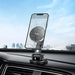 Тримач HOCO Super-way center magnetic CA100 iphone 12/13  - мініатюра 5