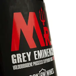 Ігристе вино Rock Wines Mr.Grey Eminence Prosecco Superiore Brut Valdobbiadene DOCG, біле, брют, 0,75 л - мініатюра 3