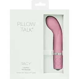 Розкішний вібратор Pillow Talk Racy з кристалом Сваровськи для точки G подарункова упаковка - мініатюра 9