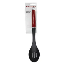 Ложка для сервіровки з прорізами KitchenAid Coreline, 35,3 см, червоний (KAG004OHERE) - мініатюра 2