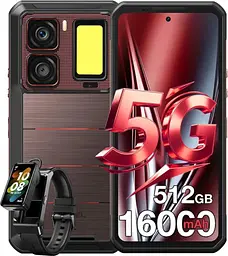 Смартфон Oukitel WP300 12/512GB Red - мініатюра 2