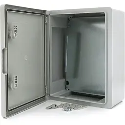 Шафа настінна ADAL PANO 400х300х220, IP65, Бокс ударостійкий, ABS пластик (144845 / 108879 / 30989) - мініатюра 2