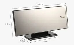 Настільний LED годинник DS-3618L із зеленим підсвічуванням - мініатюра 6