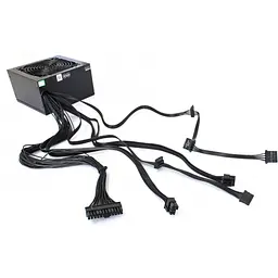 Блок живлення Gamemax GM-600 80+ APFC Black - мініатюра 4